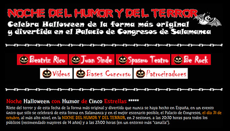 Noche de Humor y del Terror en el Palacio de Congresos