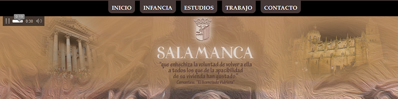 Salamanca que enhechiza la voluntad de volver a ella a todos los que la apacibilidad de su vivienda han gustado, Miguel de Cervantes 'El licenciado vidriera'